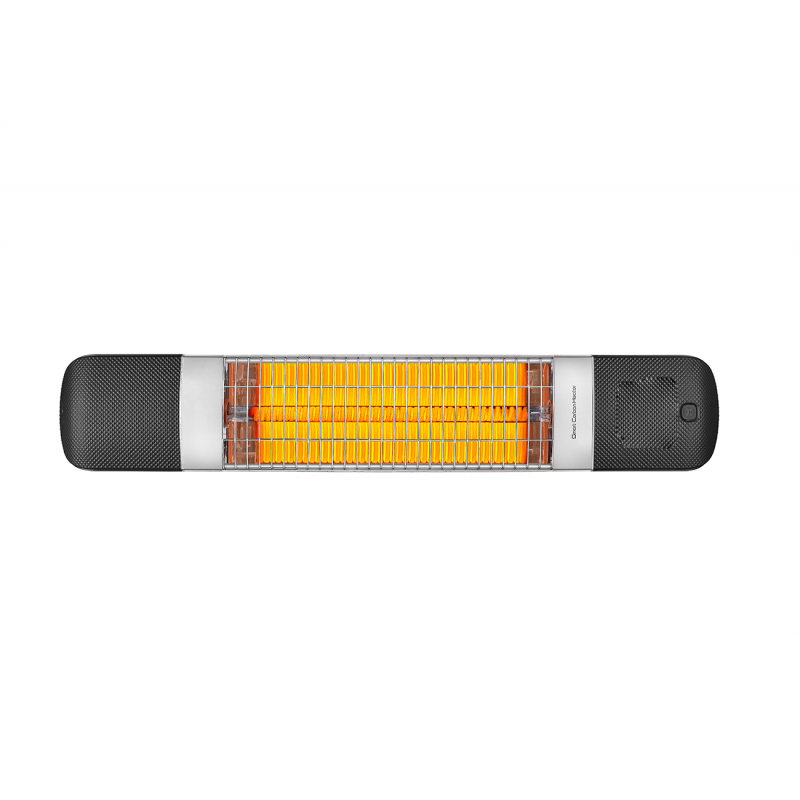 Luxeva PRO Basic Mini Σόμπα Ηλεκτρική Επιτοίχια Μαύρο 1200W